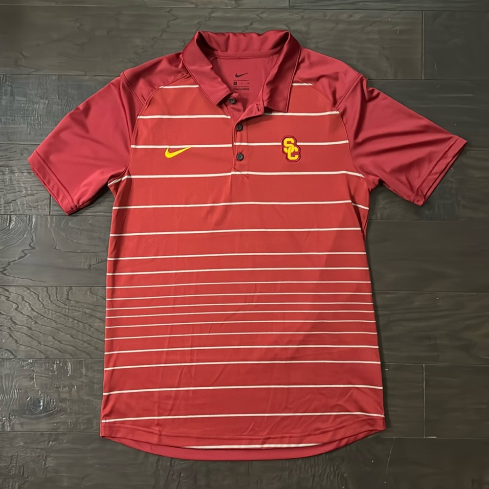 Nike University of Southern California USC Trojans Men’s Polo Size Small
